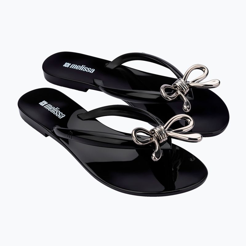Infradito donna Melissa Harmonic Iris Ad black/silver 3