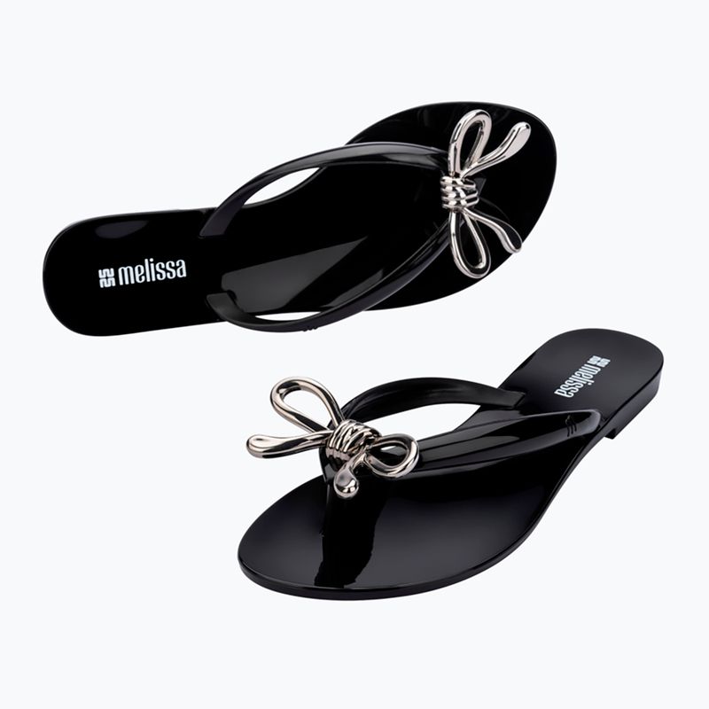 Infradito donna Melissa Harmonic Iris Ad black/silver 4