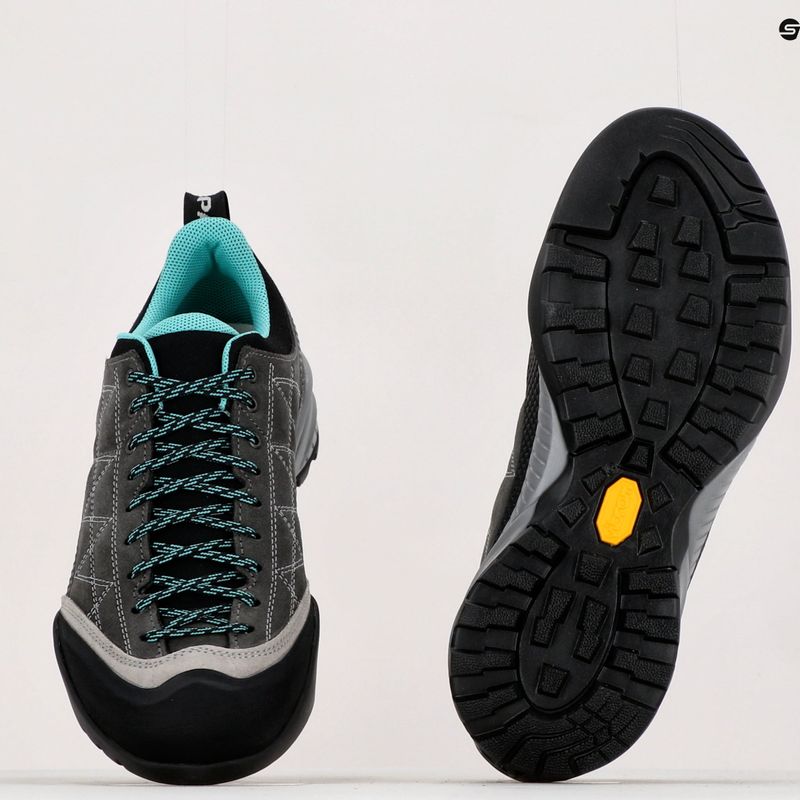 Scarponi da trekking da donna SCARPA Zen Pro squalo/verde blu 17