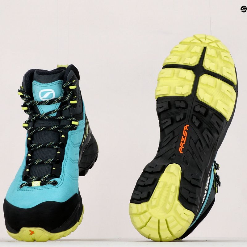 Scarponi da trekking da donna SCARPA Rush TRK GTX 2022 ceramic/sunny lime 18