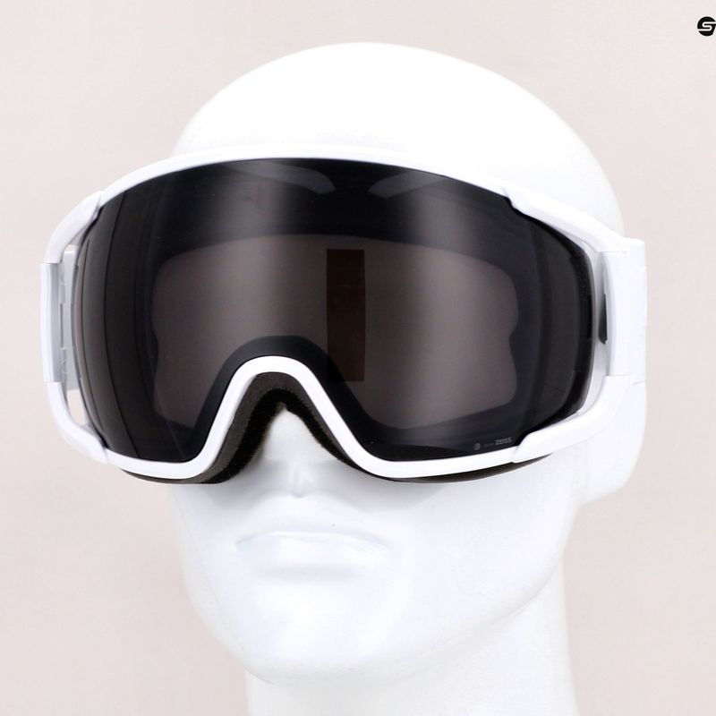 POC Zonula Clarity idrogeno bianco/clarity define/no mirror occhiali da sci 11