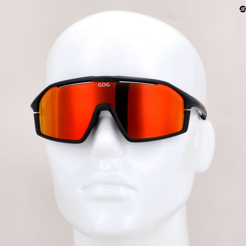 Occhiali da sole GOG Odyss blu marino opaco/nero/rosso policromatico 8