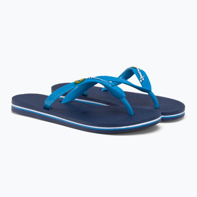 Infradito Ipanema Clas Brasil blu per bambini 4