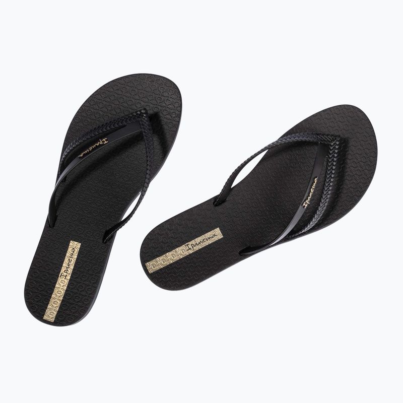 Ipanema Bossa nero/nero infradito da donna 8
