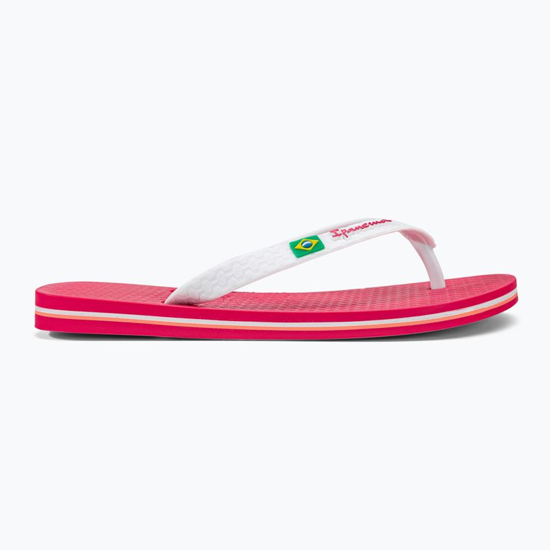 Infradito per bambini Ipanema Clas Brasil rosa/bianco 2