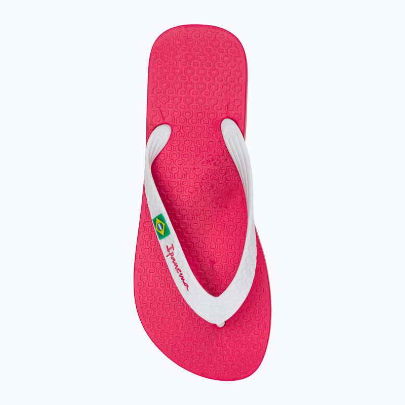 Infradito per bambini Ipanema Clas Brasil rosa/bianco 6