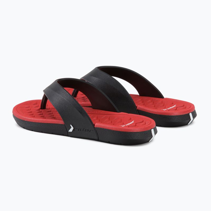 Infradito RIDER Infinity II Th nero/rosso per bambini 3