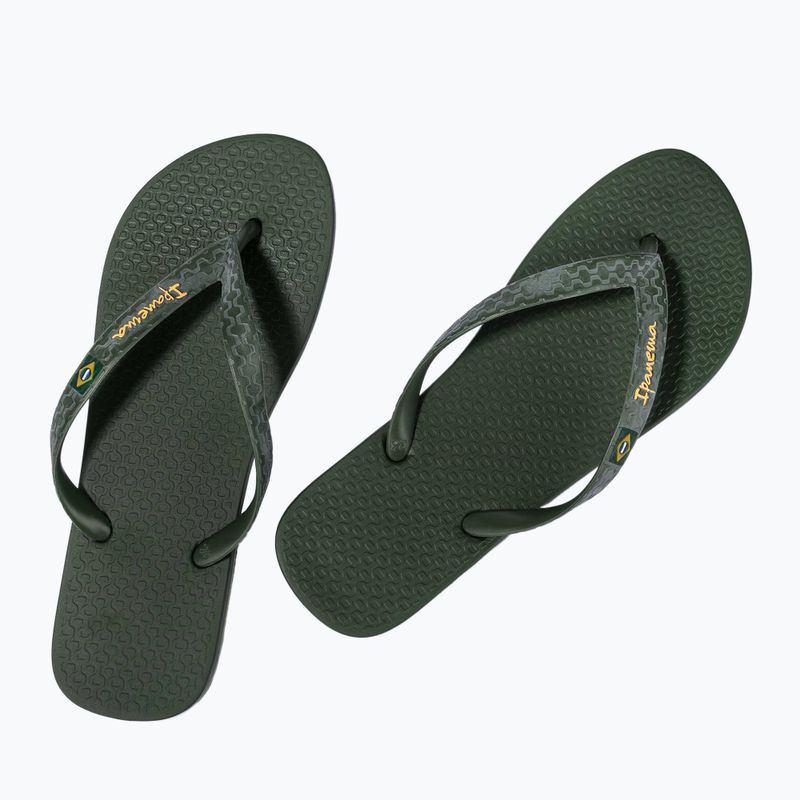 Infradito Ipanema Clas Brasil II AD da uomo, verde 8