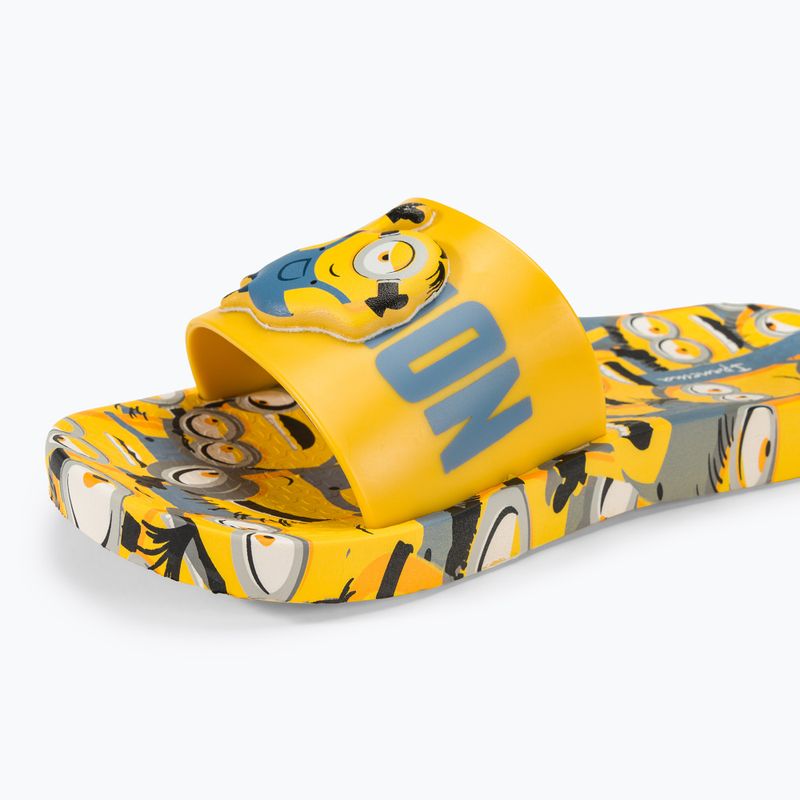 Ciabatte per bambini Ipanema Minions giallo/blu 7