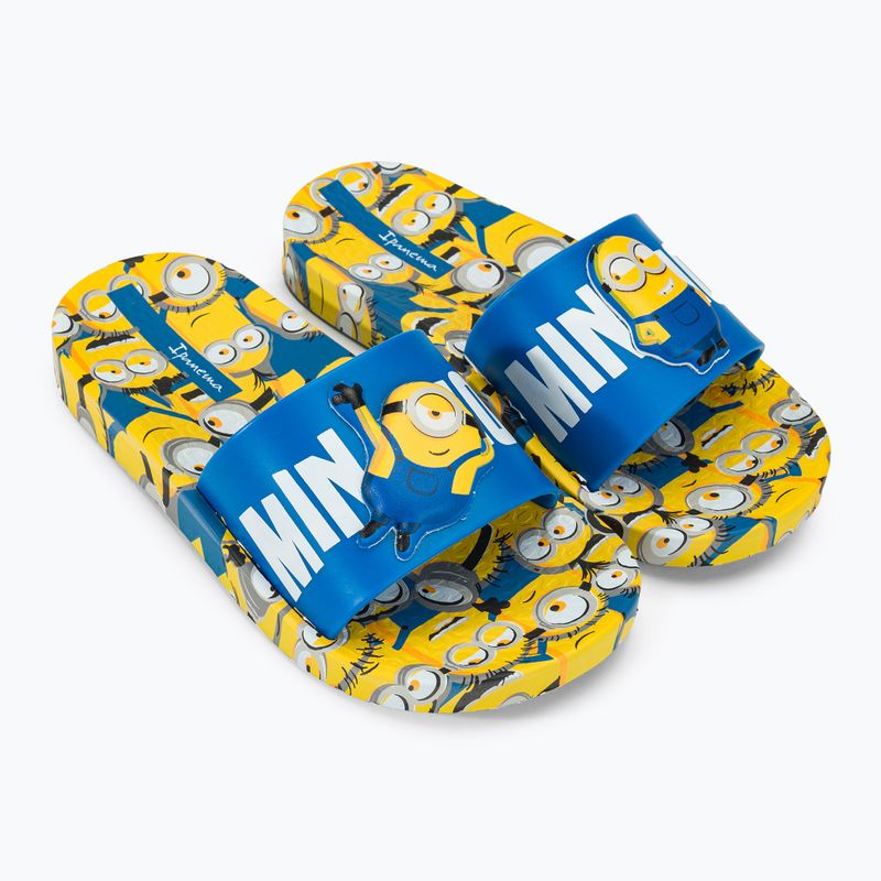 Ciabatte Ipanema Minions blu/giallo/bianco per bambini 9