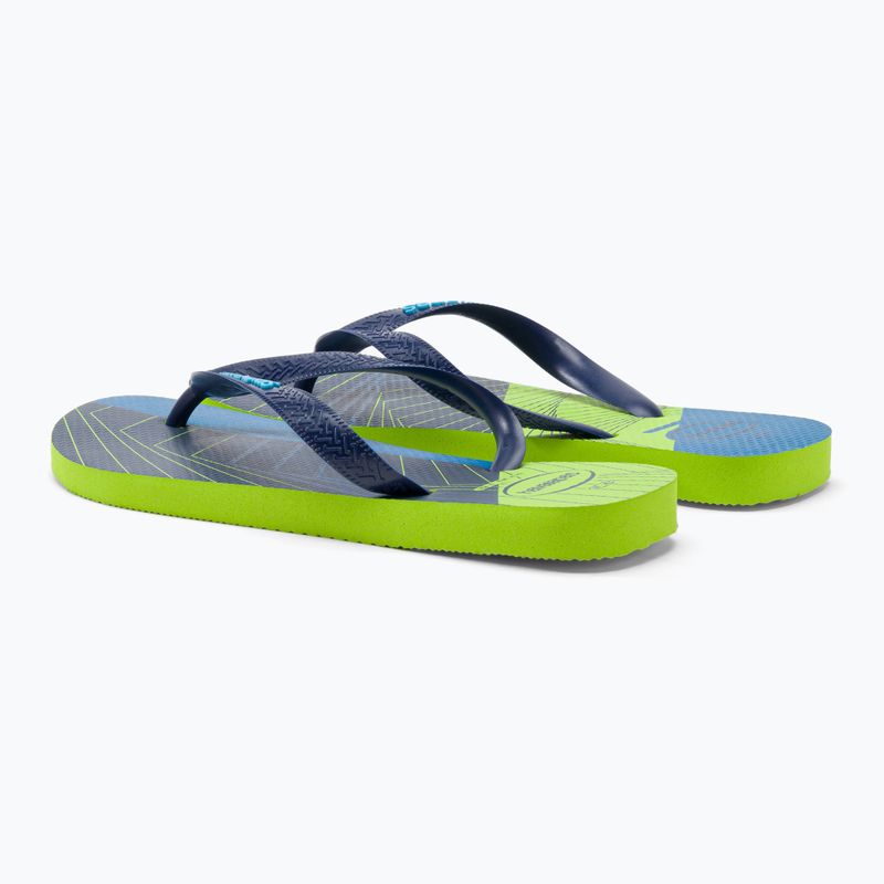 Infradito Havaianas Trend verde limone da uomo 3
