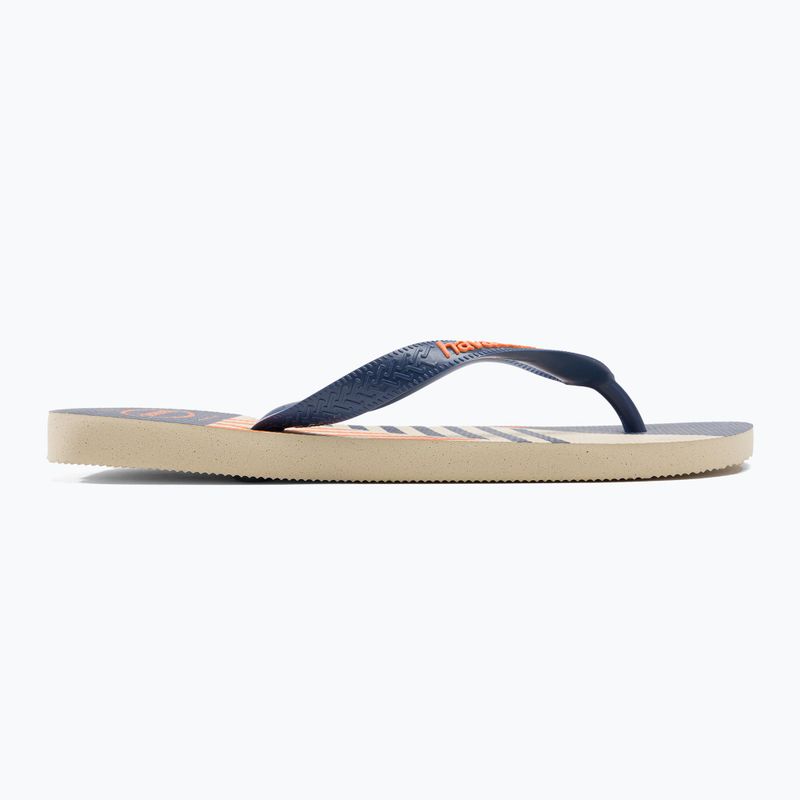 Infradito Havaianas Trend da uomo grigio sabbia/blu indaco 2