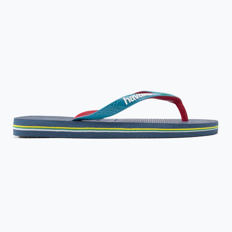 Infradito Havaianas Brasil Mix blu indaco 2