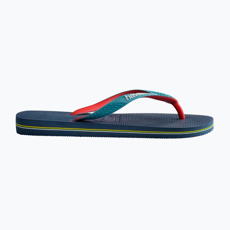 Infradito Havaianas Brasil Mix blu indaco 9