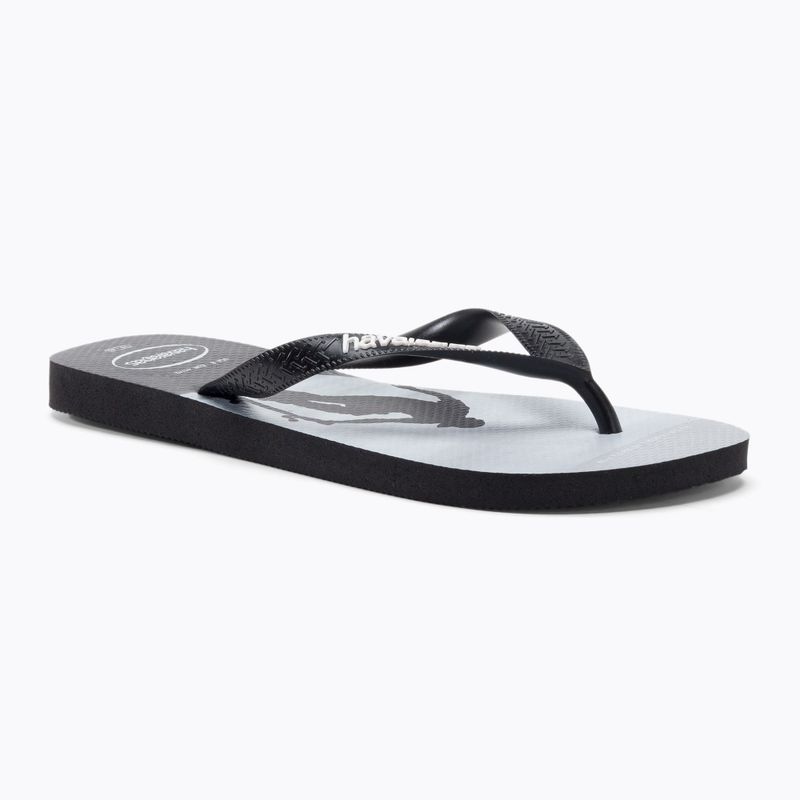 Infradito Havaianas Hype da uomo nero/nero/bianco/bianco