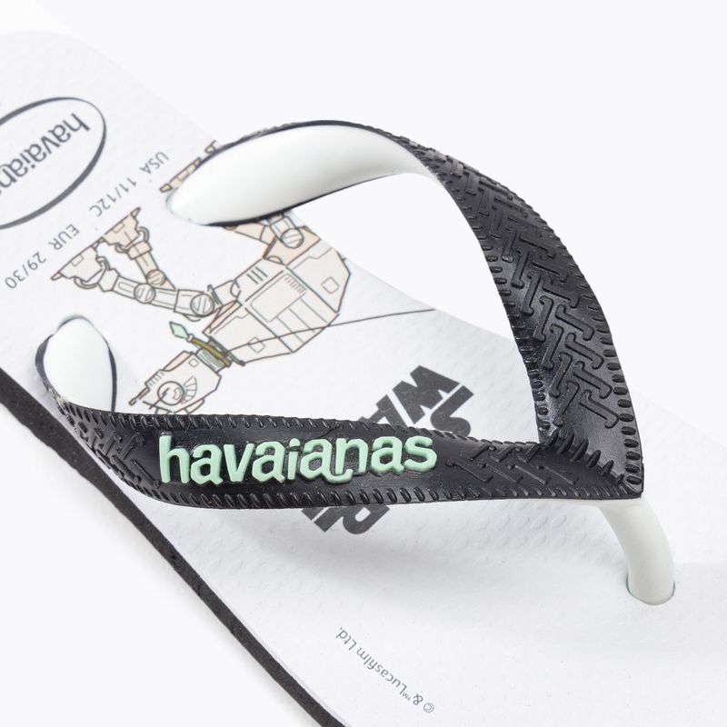 Infradito Havaianas Star Wars bianco/nero 8