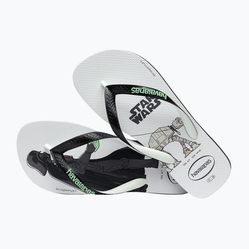 Infradito Havaianas Star Wars bianco/nero 12