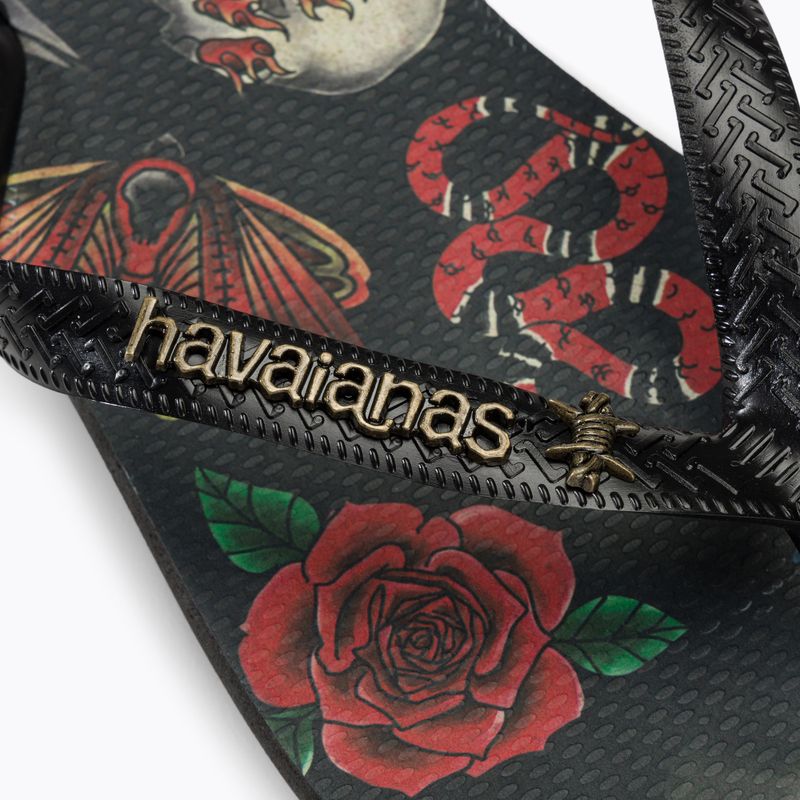 Infradito Havaianas Top Tribo uomo nero / nero 8