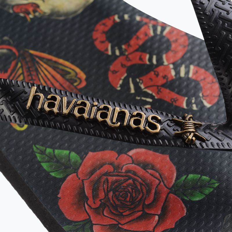 Infradito Havaianas Top Tribo uomo nero / nero 14