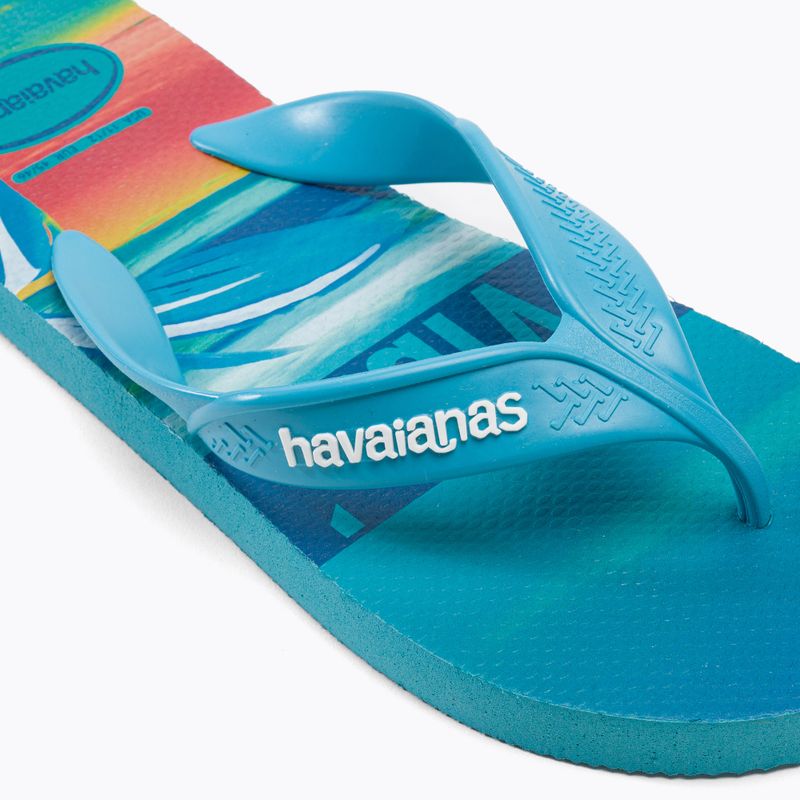Infradito Havaianas Surf blu/blu da uomo 7