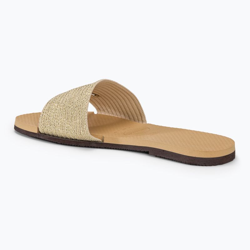 Ciabatte da donna Havaianas You Malta Metallic golden 3