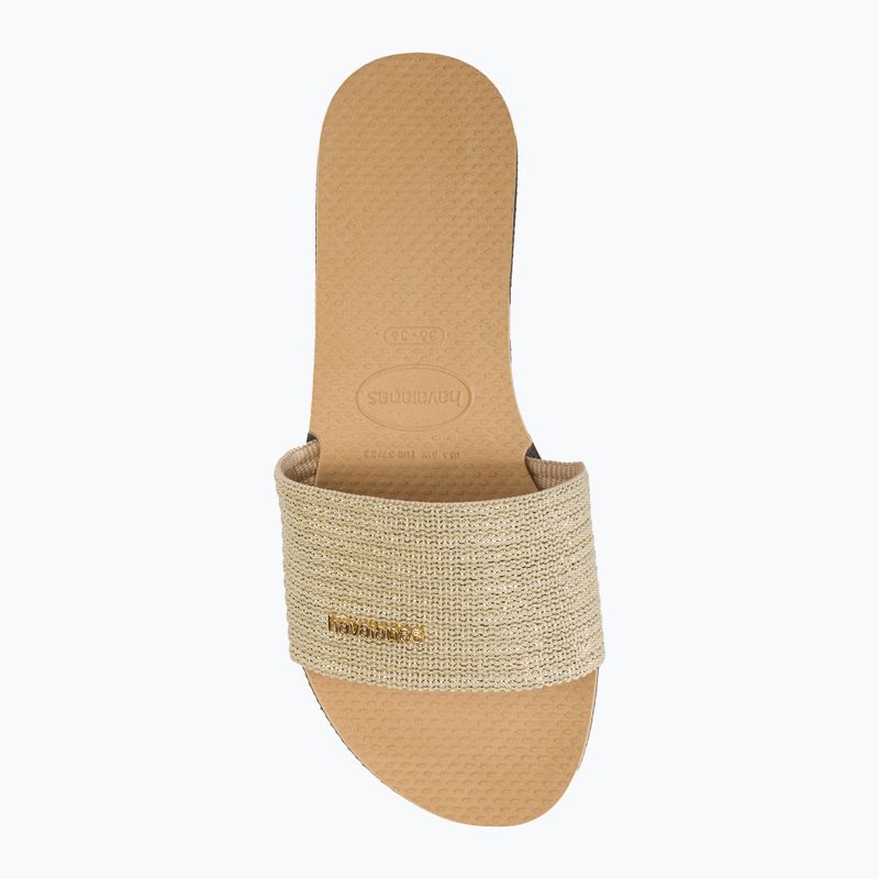 Ciabatte da donna Havaianas You Malta Metallic golden 5