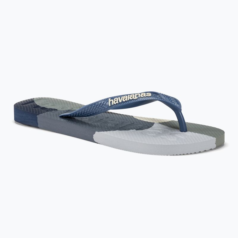 Havaianas Top Logomania Colors II infradito blu indaco