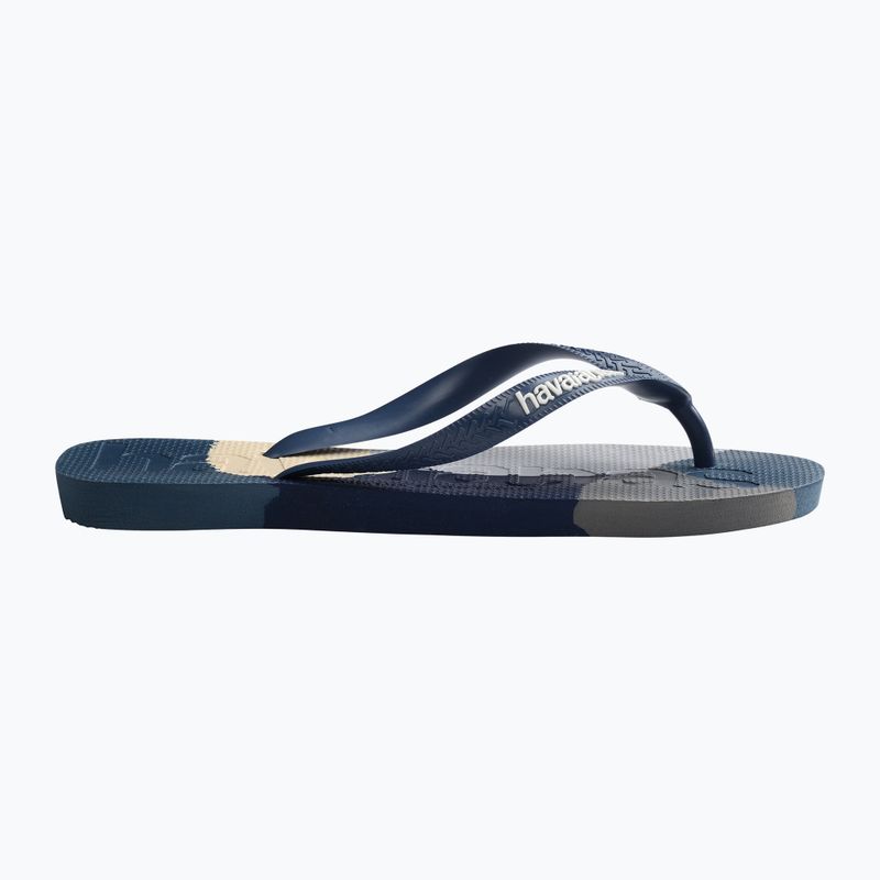 Havaianas Top Logomania Colors II infradito blu indaco 9