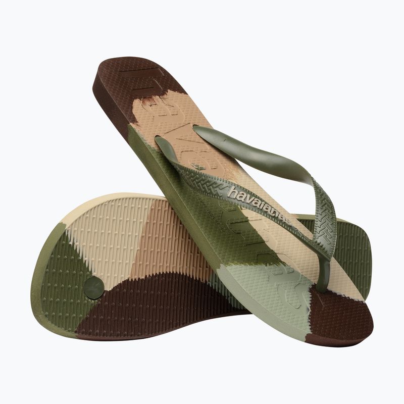 Havaianas Top Logomania Infradito Colori II verde 11