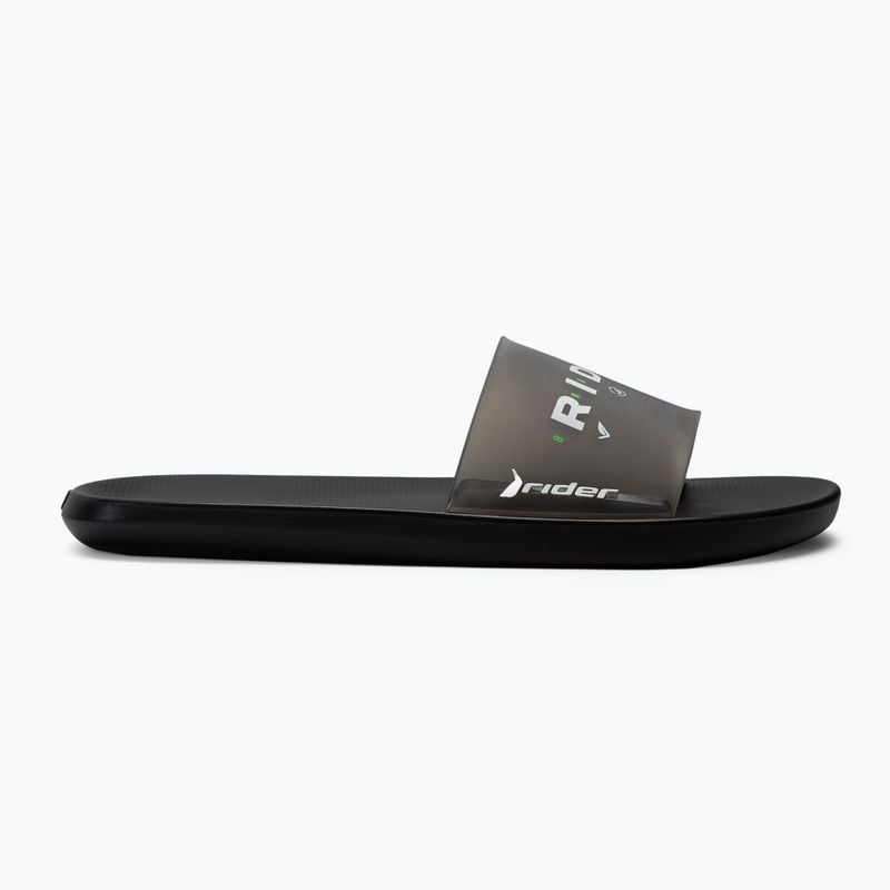 RIDER Speed Slide Ad nero/bianco infradito da uomo 2