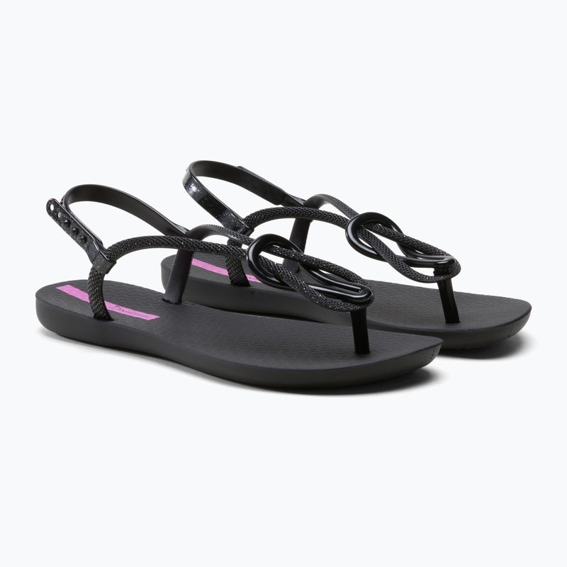 Sandali Ipanema Trendy nero/lilla da donna 4