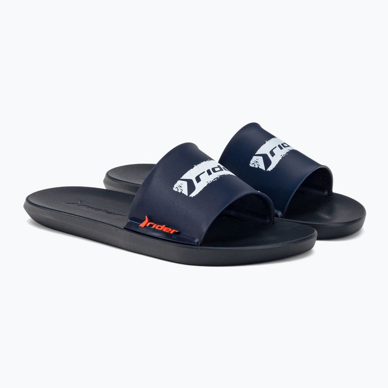 Infradito per bambini RIDER Speed In nero/blu/bianco 4