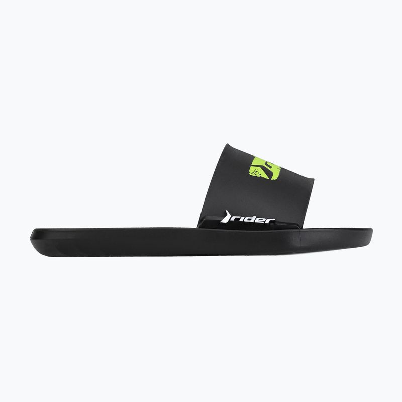 Infradito per bambini RIDER Speed In nero/verde 11