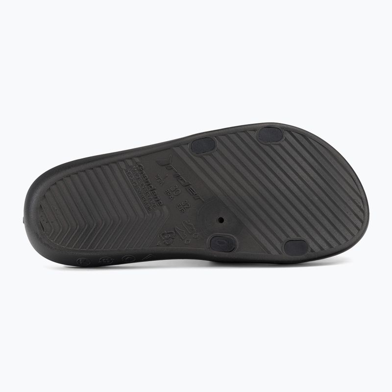 Infradito per bambini RIDER Speed In nero/verde 5