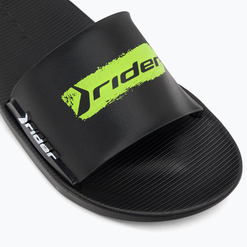 Infradito per bambini RIDER Speed In nero/verde 7