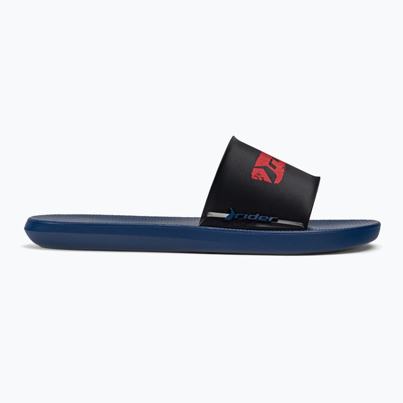 Infradito RIDER Speed In nero/rosso per bambini 2