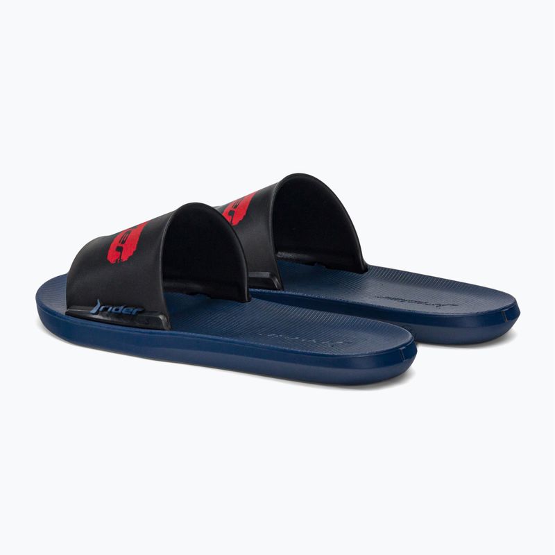Infradito RIDER Speed In nero/rosso per bambini 3
