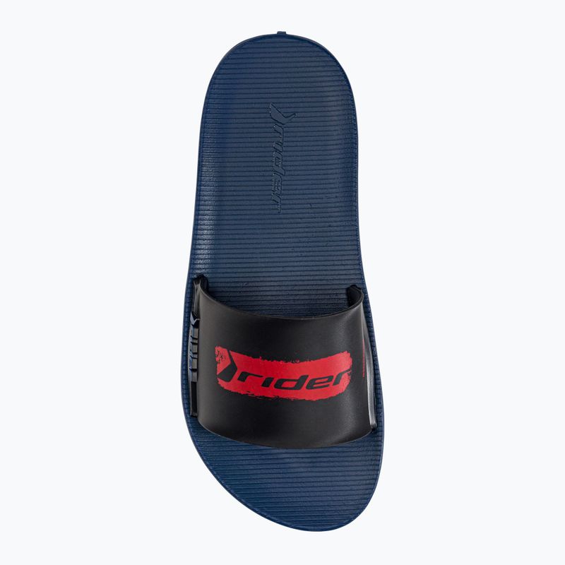 Infradito RIDER Speed In nero/rosso per bambini 6