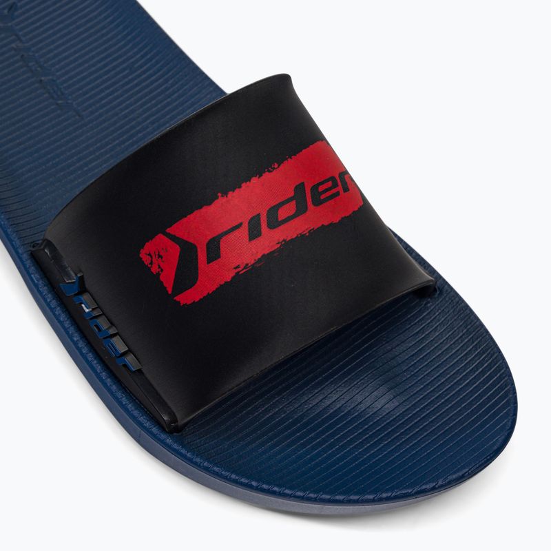 Infradito RIDER Speed In nero/rosso per bambini 7