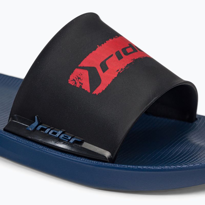 Infradito RIDER Speed In nero/rosso per bambini 8