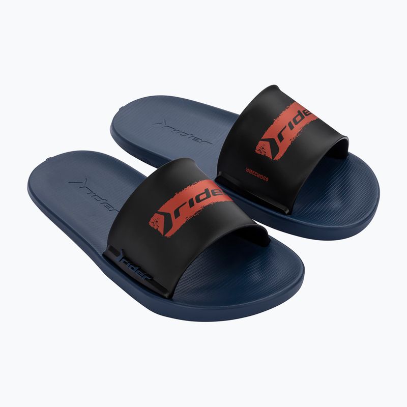 Infradito RIDER Speed In nero/rosso per bambini 10