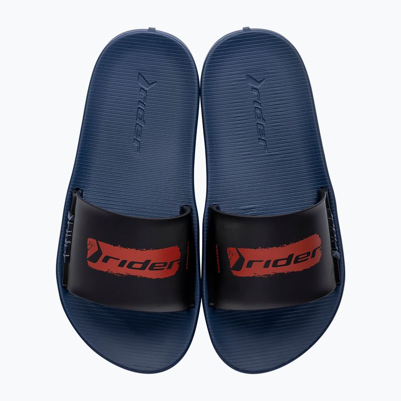 Infradito RIDER Speed In nero/rosso per bambini 11