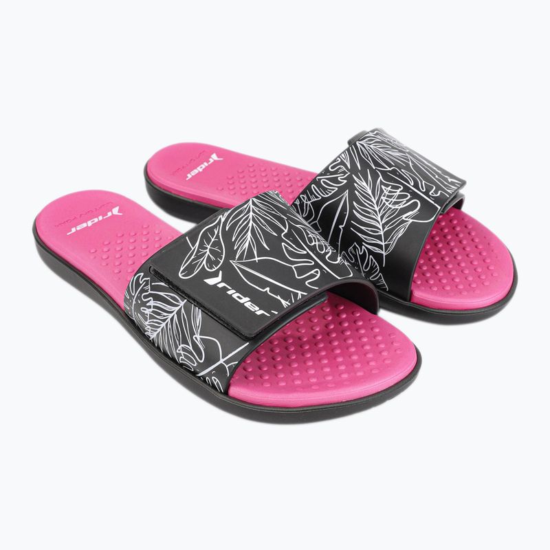 Infradito da donna RIDER Pool IV Fem nero/rosa 9