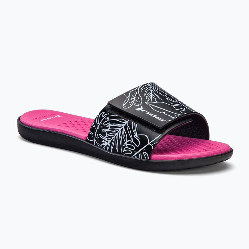 Infradito da donna RIDER Pool IV Fem nero/rosa