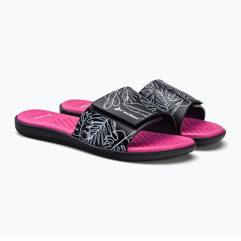 Infradito da donna RIDER Pool IV Fem nero/rosa 4