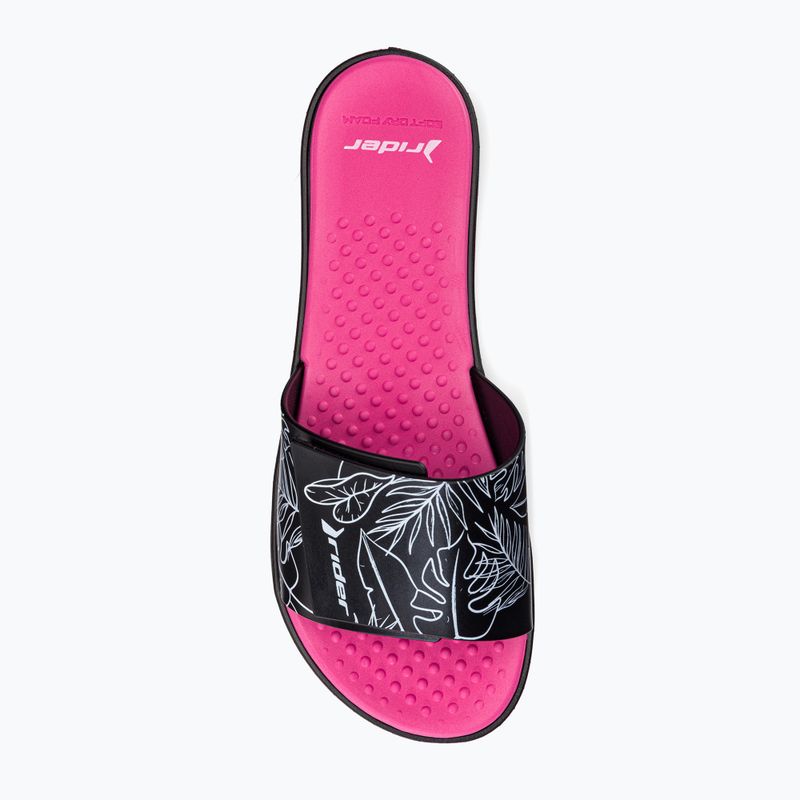 Infradito da donna RIDER Pool IV Fem nero/rosa 6