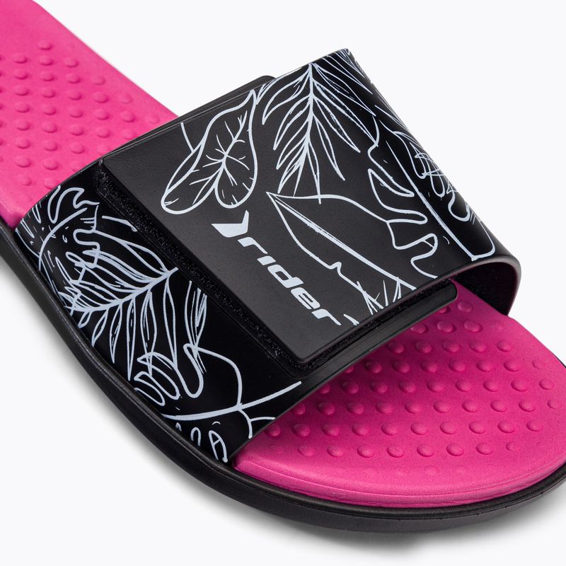 Infradito da donna RIDER Pool IV Fem nero/rosa 7