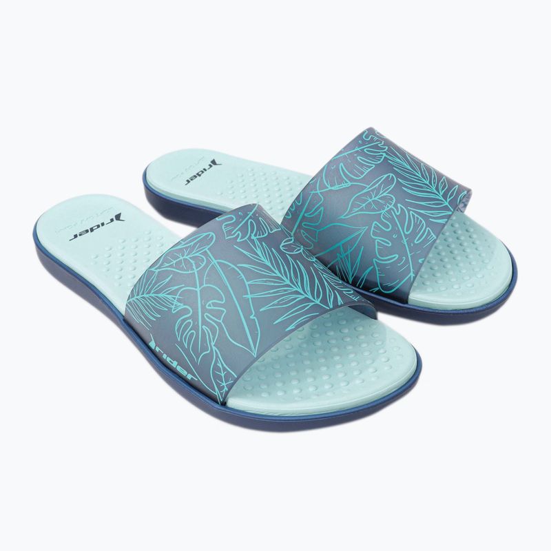 RIDER Splash IV Fem infradito da donna blu/verde 9