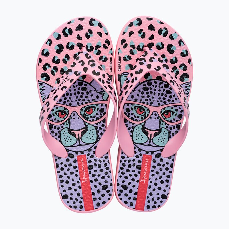 Ipanema Safari Fun Kids infradito rosa/viola 10