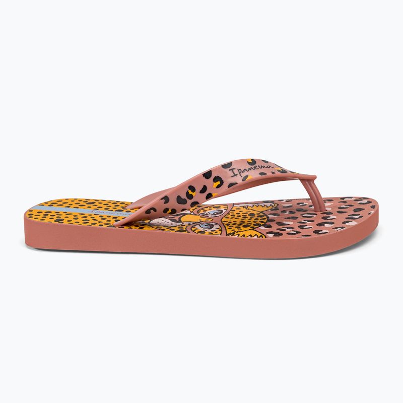 Infradito Ipanema Safari Fun Kids rosa/giallo/marrone 2